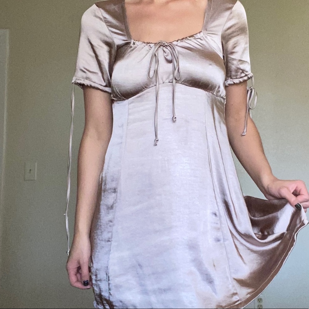 Motel satin dress